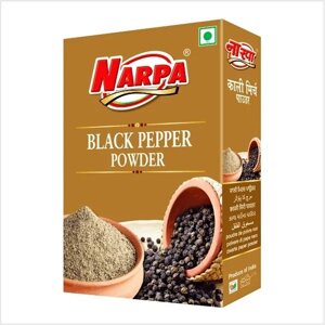 Черный перец молотый (Black pepper powder), 50г, Narpa