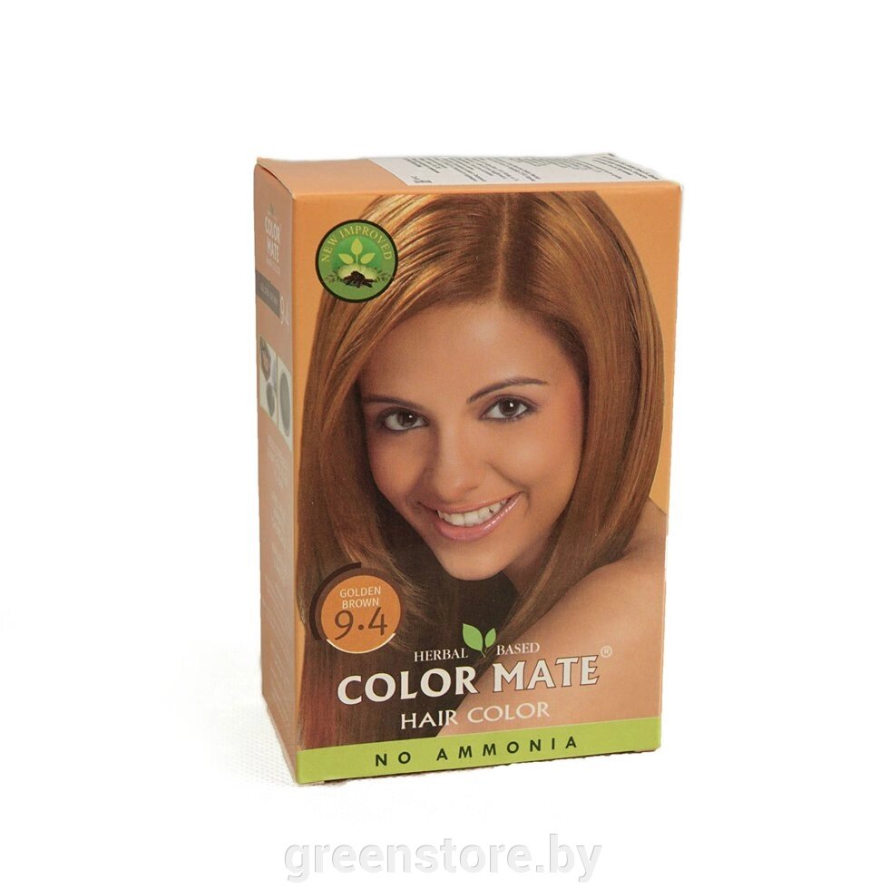 Краска для волос Color Mate тон 9.4 (золотисто-коричневый) 15 г. - описание