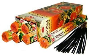 Благовония HEM Hexa Vanilla Orange (Ваниль с апельсином), 20 палочек в Минске от компании Зеленый магазин Минск