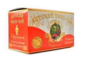 Вятский Иван-чай с брусникой (пакетики 25*2г)