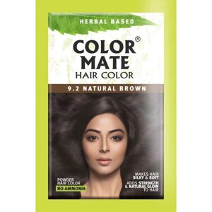 Краска для волос “Color Mate” 9.2 Натуральный коричневый 15 гр.