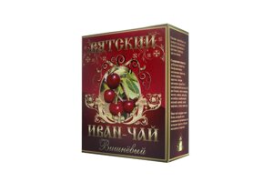 Вятский Иван-Чай “ВИШНЁВЫЙ” (C ЛИСТЬЯМИ ВИШНИ), 100 г