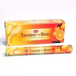 Благовония HEM Мандарин и мёд (Tangerine Honey), 20 палочек в Минске от компании Зеленый магазин Минск