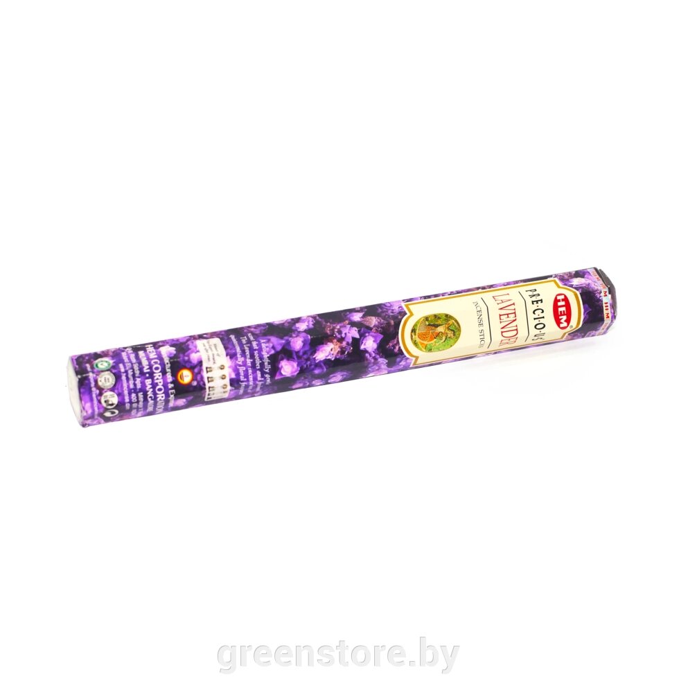 Благовония HEM Лаванда (Precious Lavender), 20 палочек - преимущества