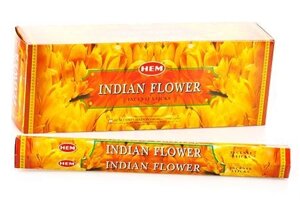 Благовония HEM Индийский цветок (Indian Flower), 20 палочек