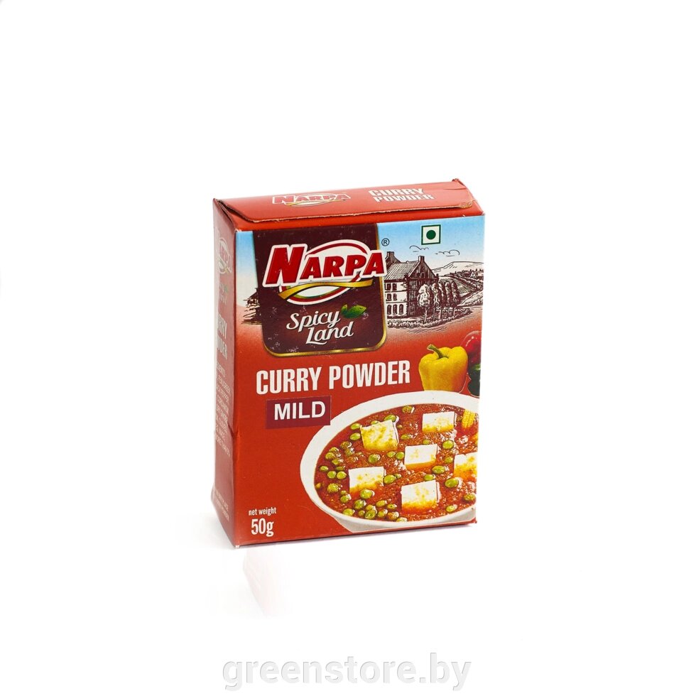 Приправа карри NARPA (Curry powder) 50г от компании Зеленый магазин Минск - фото 1