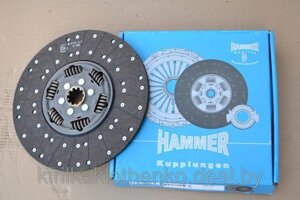 Диск ведомый ямз-65010-11; ямз-65200-30 тип: 430GTZ hammer (1878 004 832) 100 035 hammer