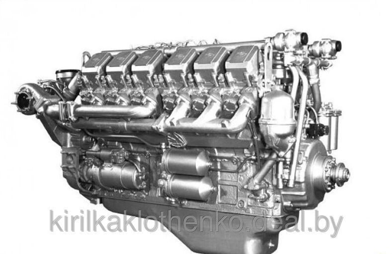 Двигатель БелАЗ аэродромные тягачи, шлаковозы, тяжёловозы 8424.1000175-04 от компании ООО «Лэндлглобал» - фото 1