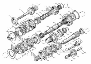 Запчасти КПП ЯМЗ, МАЗ