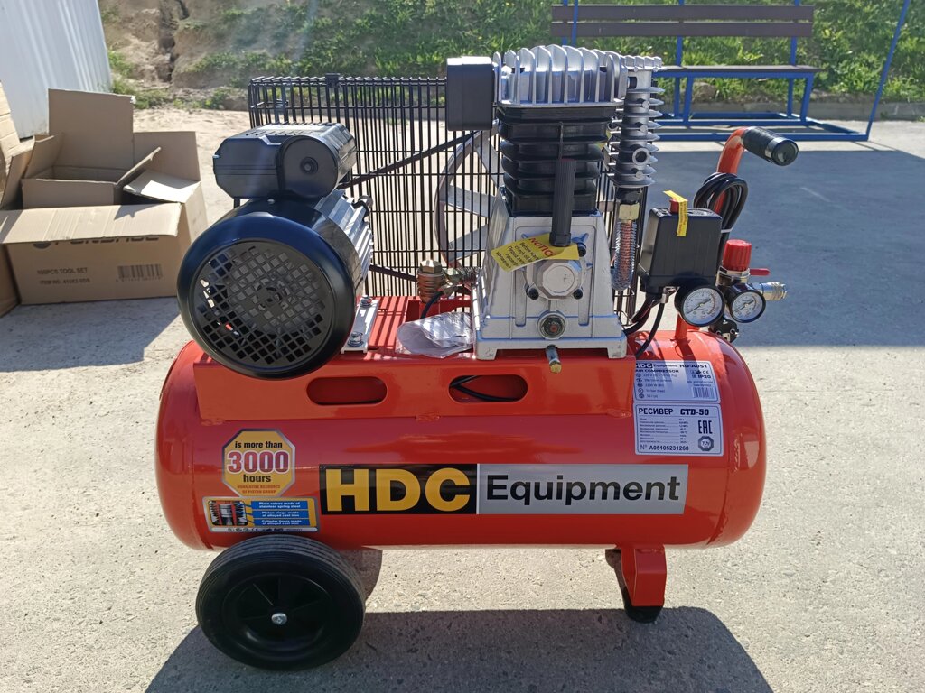 Компрессор HDC HD-A051 уцененный (0213737808) от компании Оборудование для СТО «Vipavto» - фото 1