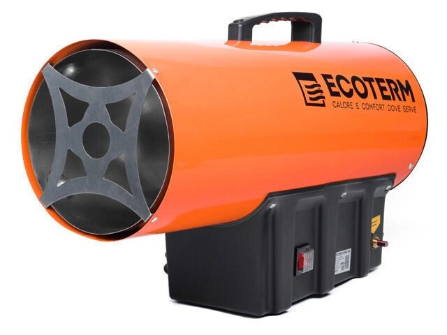 Нагреватель воздуха газовый Ecoterm GHD-10 прямой, 10 кВт, переносной от компании Оборудование для СТО «Vipavto» - фото 1