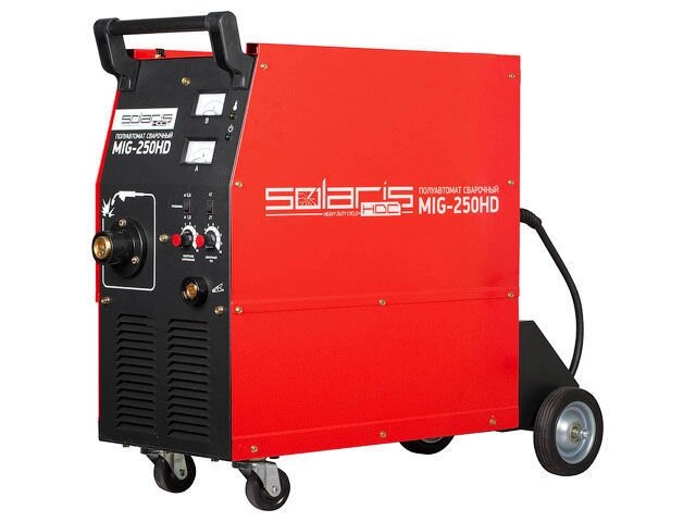 Полуавтомат сварочный Solaris MIG-250-HD+ AK (220B,50-250A) (SOLARIS) от компании Оборудование для СТО «Vipavto» - фото 1