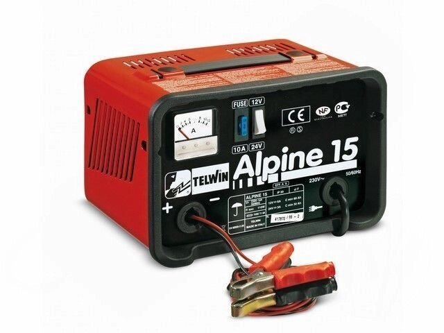 Зарядное устройство TELWIN ALPINE 15 (12В/24В) (807544) от компании Оборудование для СТО «Vipavto» - фото 1