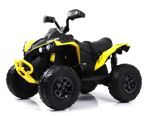 Детский электроквадроцикл RiverToys BRP Can-Am Renegade (Y333YY) желтый