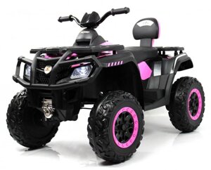 Детский электроквадроцикл RiverToys T001TT 4WD розовый