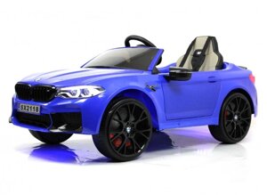 Детский электромобиль RiverToys BMW M5 Competition (A555MP) синий