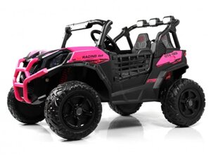 Детский электромобиль RiverToys K777KK 4WD розовый