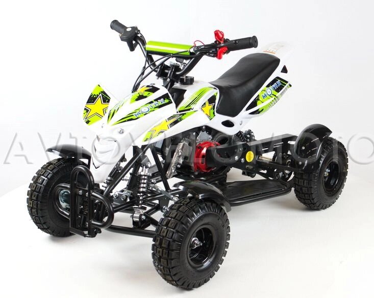 Детский квадроцикл MOTAX ATV H4 mini 50 cc - Бело-зелёный ##от компании## Интернет-магазин агро-мото-вело-техники - ##фото## 1