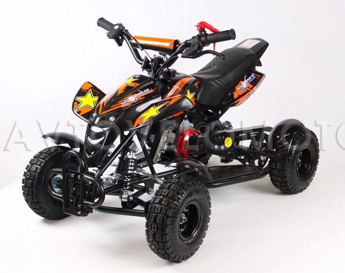Детский квадроцикл MOTAX ATV H4 mini 50 cc - Черный от компании Интернет-магазин агро-мото-вело-техники - фото 1