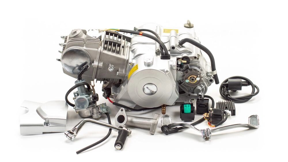 Двигатель 125см3 152FMI (52.4x55.5) механика, 4ск, нижний стартер от компании Интернет-магазин агро-мото-вело-техники - фото 1