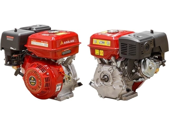 Двигатель Asilak SL-177F 9.0 л.с. бензиновый (шлицевой вал диам. 25 мм) ##от компании## Интернет-магазин агро-мото-вело-техники - ##фото## 1