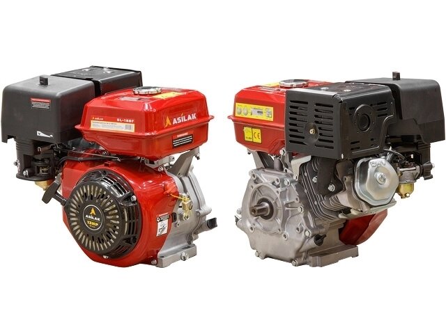 Двигатель Asilak SL-188F 13.0 л.с. бензиновый (шлицевой вал диам. 25 мм) ##от компании## Интернет-магазин агро-мото-вело-техники - ##фото## 1