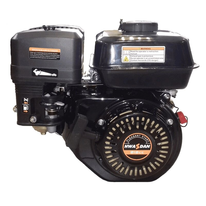 Двигатель бензиновый Hwasdan H210 (Q shaft) от компании Интернет-магазин агро-мото-вело-техники - фото 1
