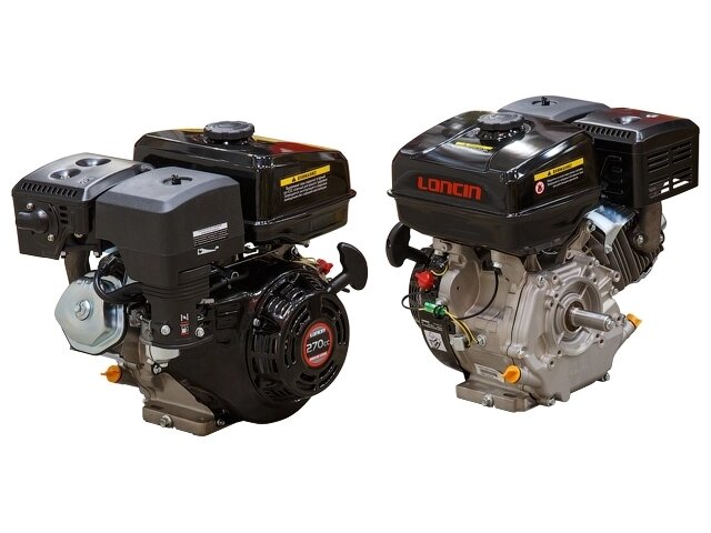 Двигатель бензиновый LONCIN G270F от компании Интернет-магазин агро-мото-вело-техники - фото 1