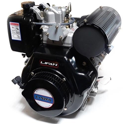 Двигатель дизельный Lifan C192F-D (вал 25мм) от компании Интернет-магазин агро-мото-вело-техники - фото 1