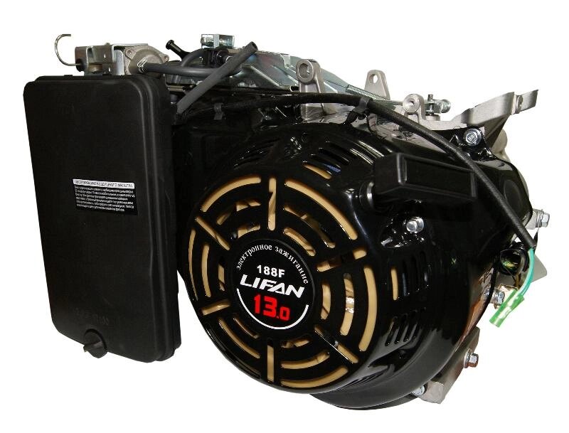 Двигатель Lifan 188F-V (конус 106 мм, для генератора) 13 л. с. от компании Интернет-магазин агро-мото-вело-техники - фото 1