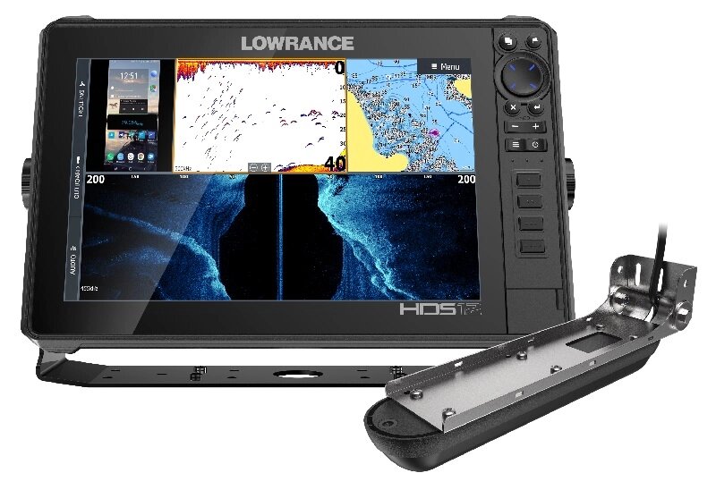Эхолот-картплоттер Lowrance HDS-12 LIVE с датчиком Active Imaging 3 в 1 от компании Интернет-магазин агро-мото-вело-техники - фото 1