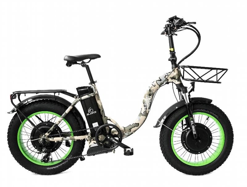 Elbike TAIGA 1 Twix камуфляж от компании Интернет-магазин агро-мото-вело-техники - фото 1