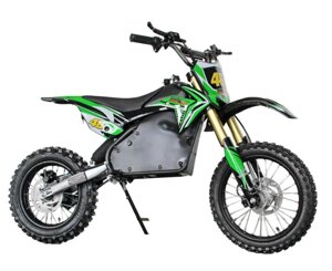 Электромотоцикл GreenCamel Питбайк DB500 зеленый