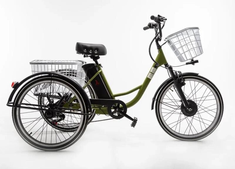 Электротрицикл Furendo E-Trike 350 зеленый от компании Интернет-магазин агро-мото-вело-техники - фото 1