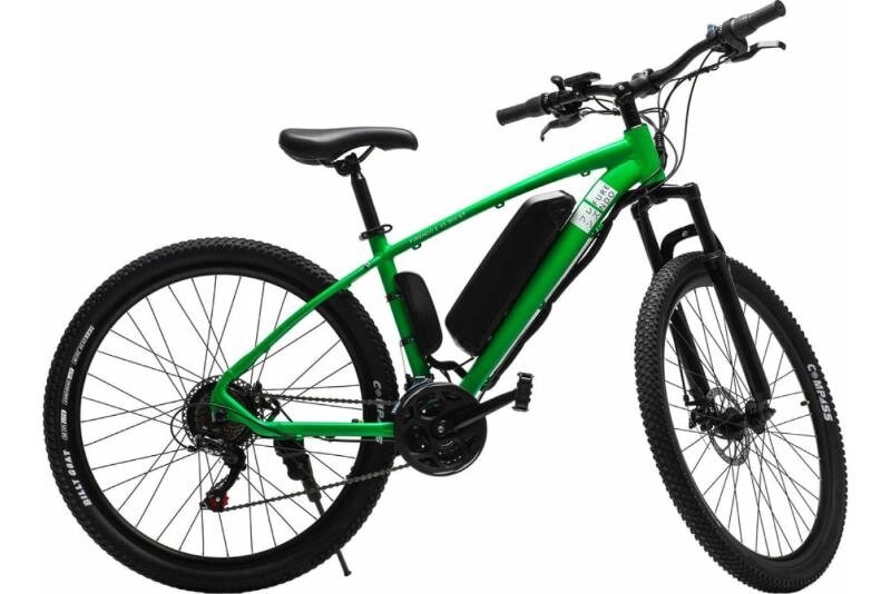 Электровелосипед FURENDO E-X5 350 GT зеленый от компании Интернет-магазин агро-мото-вело-техники - фото 1