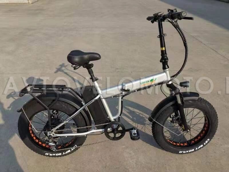 Электровелосипед GreenCamel Форвард (R20FAT 500W 48V 10Ah) складной, 6скор серый ##от компании## Интернет-магазин агро-мото-вело-техники - ##фото## 1