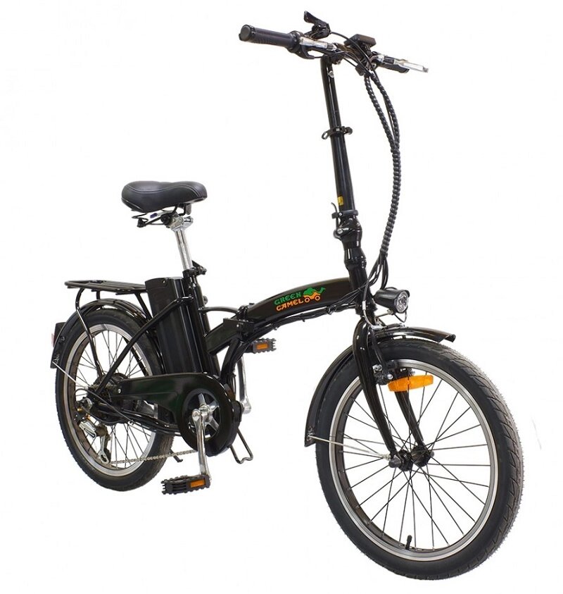Электровелосипед GreenCamel Соло R20 (350W 36V 10Ah) складной черный ##от компании## Интернет-магазин агро-мото-вело-техники - ##фото## 1