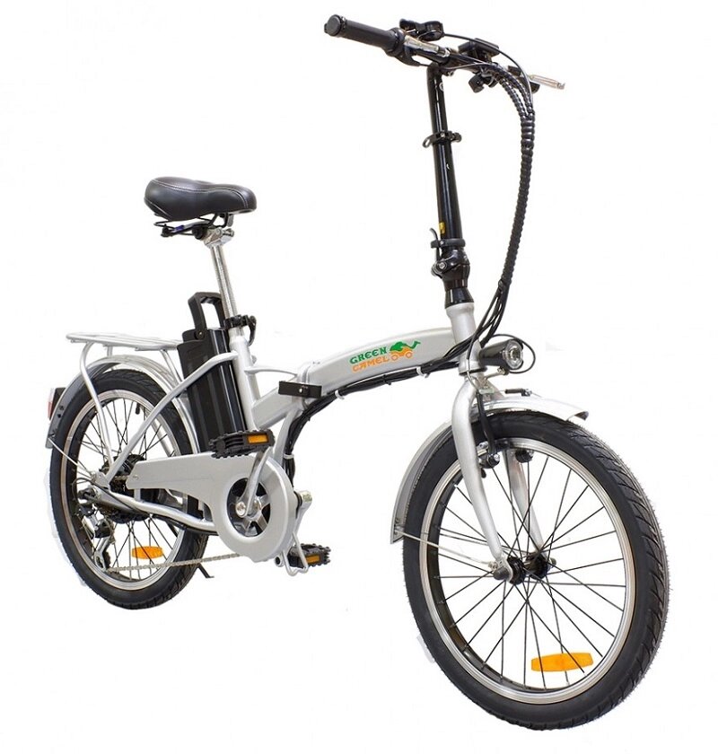 Электровелосипед GreenCamel Соло R20 (350W 36V 10Ah) складной серый ##от компании## Интернет-магазин агро-мото-вело-техники - ##фото## 1