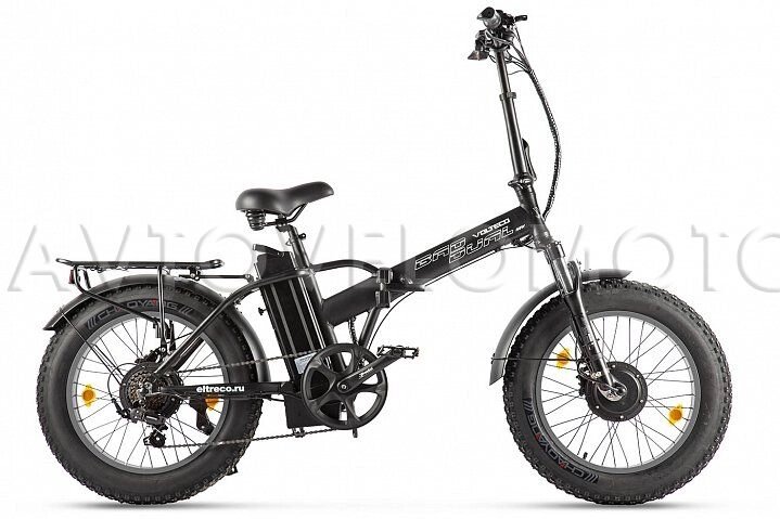 Электровелосипед VOLTECO Bad Dual NEW - Чёрный от компании Интернет-магазин агро-мото-вело-техники - фото 1