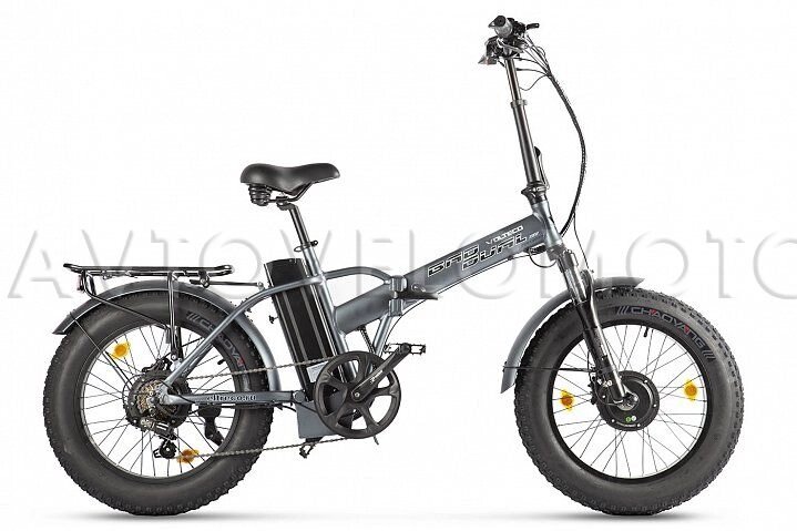 Электровелосипед VOLTECO Bad Dual NEW - Темно-серый от компании Интернет-магазин агро-мото-вело-техники - фото 1
