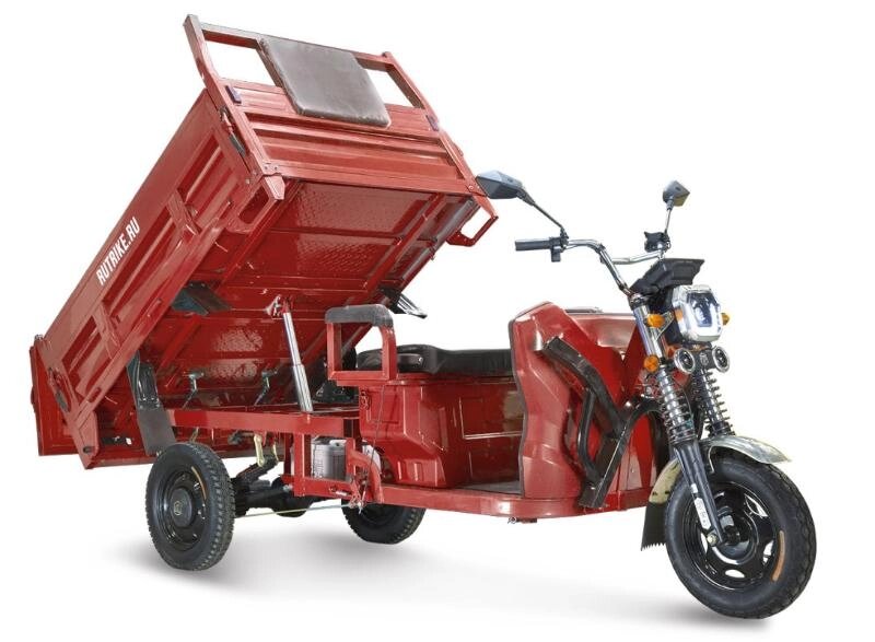 Грузовой электрический трицикл Rutrike D5 1700 гидравлика 60V1200W красный от компании Интернет-магазин агро-мото-вело-техники - фото 1