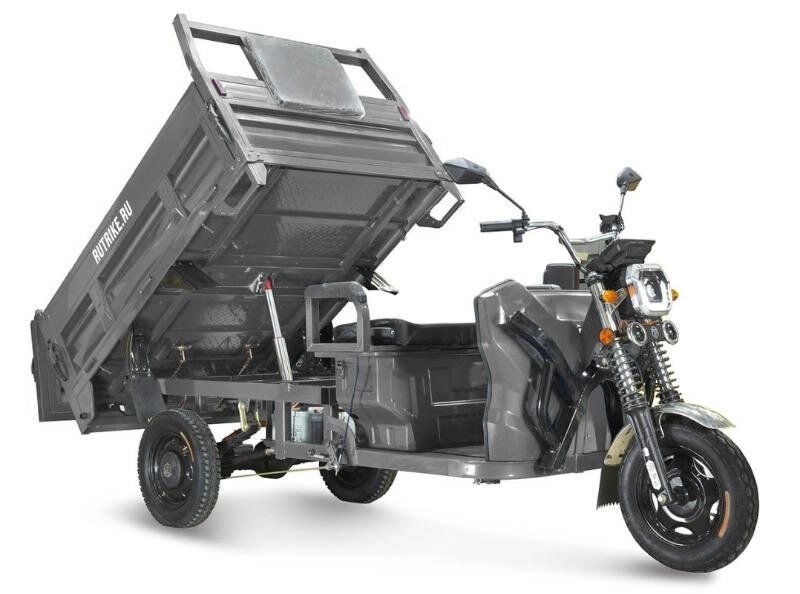 Грузовой электрический трицикл Rutrike D5 1700 гидравлика 60V1200W серый от компании Интернет-магазин агро-мото-вело-техники - фото 1