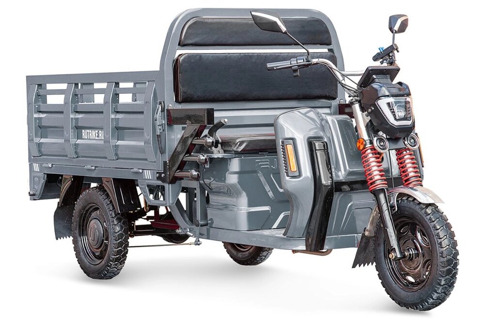 Грузовой электротрицикл Rutrike Антей Pro 1500 60V1200W серый от компании Интернет-магазин агро-мото-вело-техники - фото 1