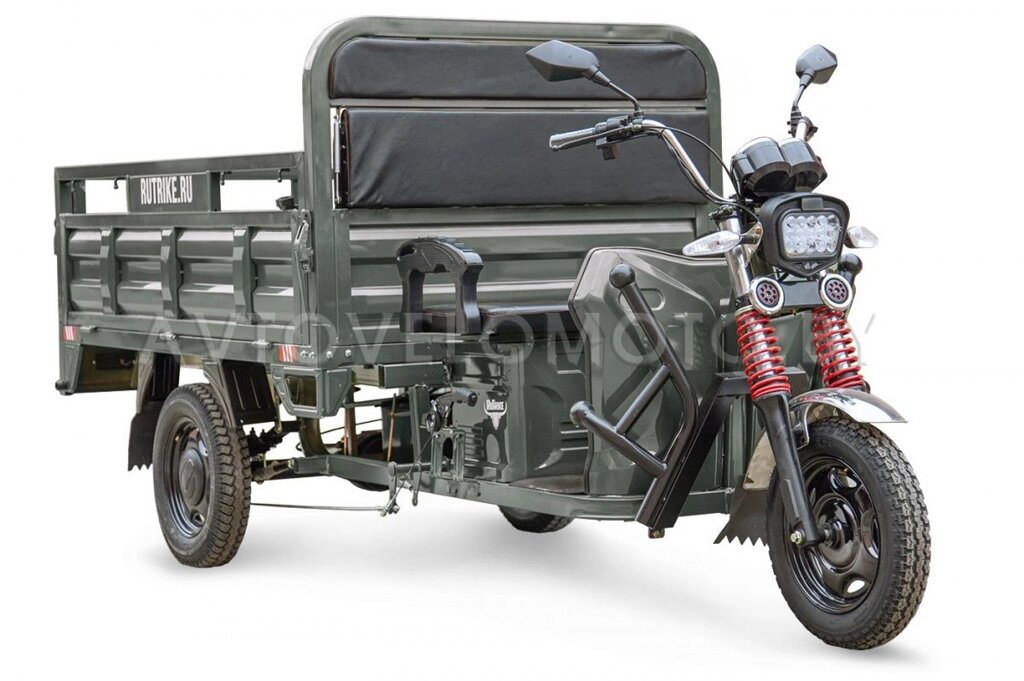 Грузовой электротрицикл Rutrike D4 NEXT 1800 60V1500W серый от компании Интернет-магазин агро-мото-вело-техники - фото 1