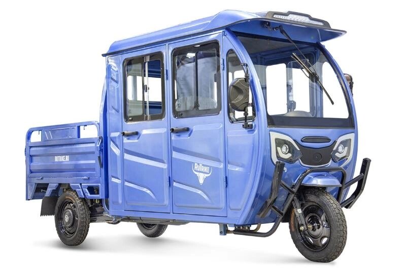 Грузовой электротрицикл Rutrike Рейс 1300 60V1200W темно-синий от компании Интернет-магазин агро-мото-вело-техники - фото 1