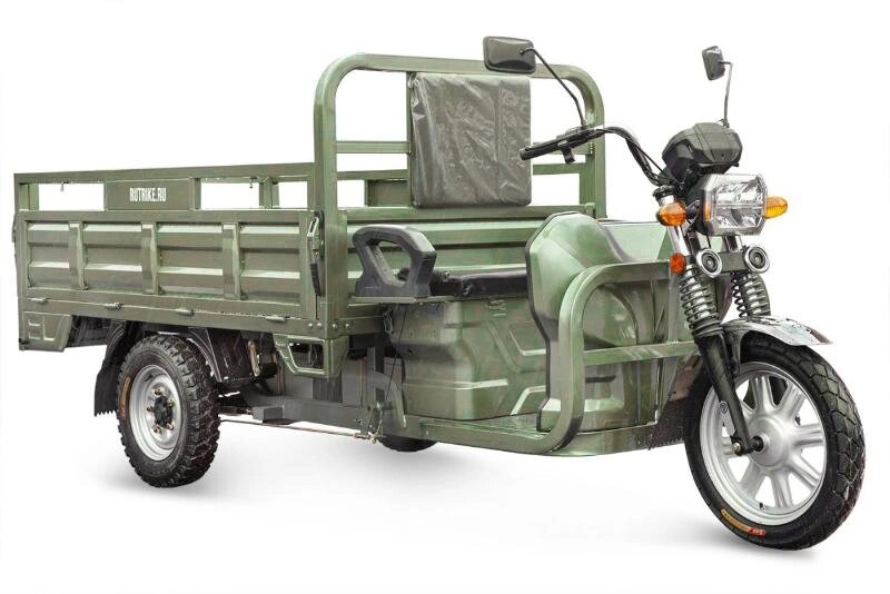 Грузовой электротрицикл Rutrike Титан NEXT 2000 60V1500W темно-зеленый от компании Интернет-магазин агро-мото-вело-техники - фото 1