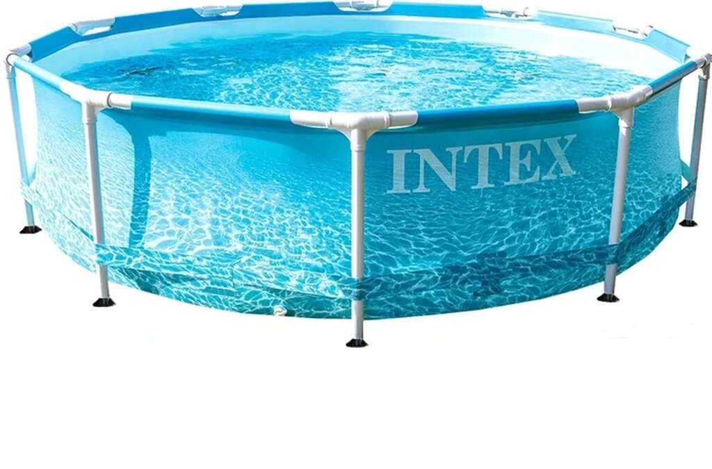 Каркасный бассейн Intex Metal Frame Beachside 28206 (305х76) от компании Интернет-магазин агро-мото-вело-техники - фото 1