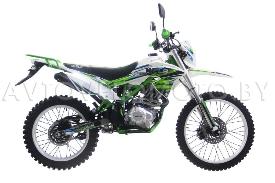 Кроссовый мотоцикл Wels MX 250 R Зелёный ##от компании## Интернет-магазин агро-мото-вело-техники - ##фото## 1
