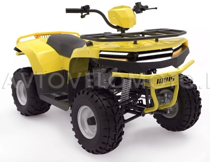 Квадроцикл IRBIS ATV125 желтый от компании Интернет-магазин агро-мото-вело-техники - фото 1