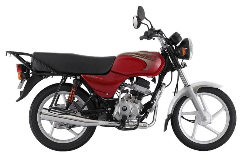 Мотоцикл BAJAJ Boxer BM 100 ES красный от компании Интернет-магазин агро-мото-вело-техники - фото 1